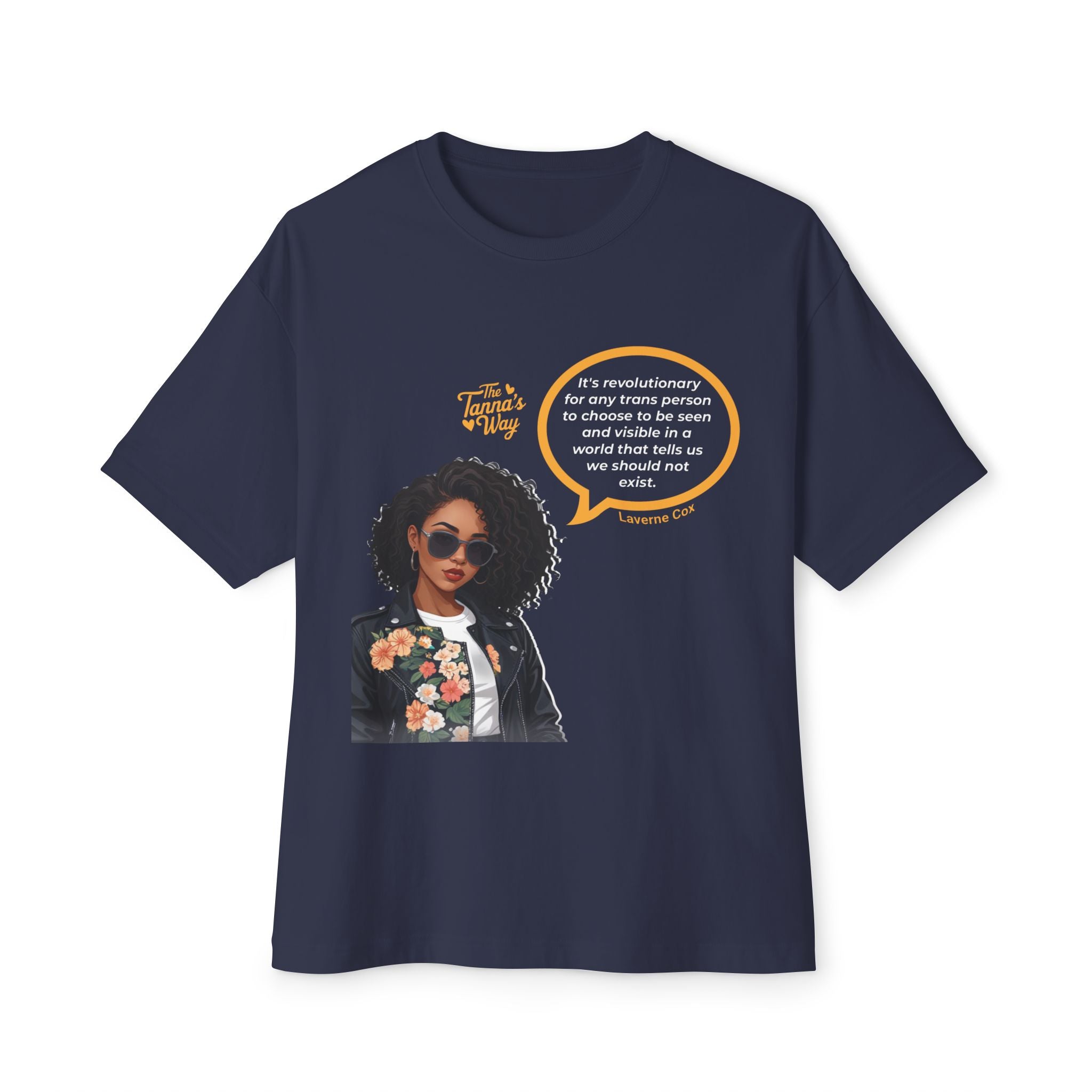 Laverne Cox | Unisex Oversized Boxy Tee